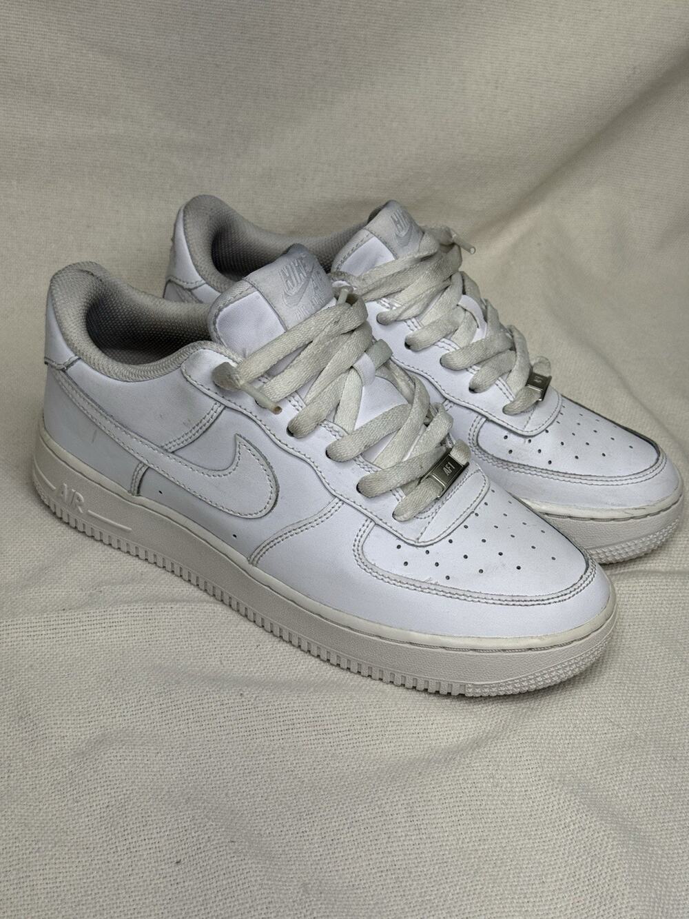 Nike Air Force 1 Low Shoes Youth Size 6.5Y White Sneakers